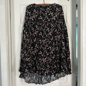 Bannana Republic size 14 floral midi skirt